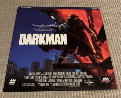 Darkman (Laserdisc) Liam Neeson Sam Raimi Fullscreen GREAT FILM VERY RARE! - Image 1 of 2