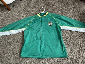 Chaqueta de calentamiento vintage Reebok Team Apparel Boston Celtics para hombre talla 2XL - Imagen 1 de 7