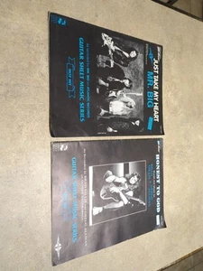 Mr. Big & Brad Gillis / Gregg Allman Guitar Sheet Music Series Lot - Picture 1 of 4