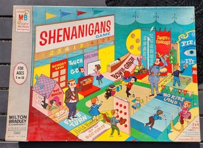 Vintage 1964 Milton Bradley Shenanigans #4480 Board Game - 90% Complete - Image 1 of 4
