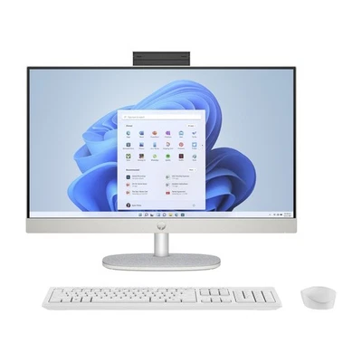 HP 23,8" All-in-One PC 8GB 512GB SSD 1080p Ryzen 5 4,30GHz WEISS Windows 11 - Bild 1 von 4