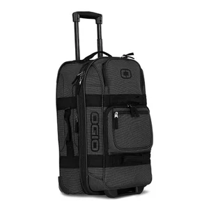 Ogio Layover Black Pindot Wheeled Rolling Suitcase/Luggage/Carry-On - New - Picture 1 of 2