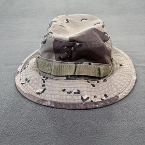Militär Buschhut Größe 7 1/4 Chocolate Chip Camo Bucket heißes Wetter Typ II - Bild 1 von 12