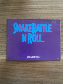 Snake Rattle N Roll Spielanleitung / Anleitung Nintendo NES