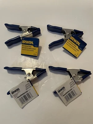Irwin 1" Spring Clamp - Set of 4 - Image 1 of 3