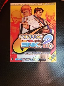 Capcom Vs. SNK 2 BradyGames Official Fighter's Guide 2001 Strategy Guide - Bild 1 von 2