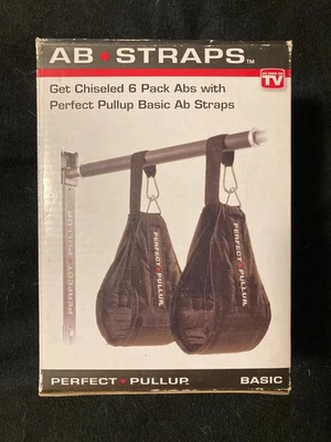 Correas AB Perfectas Pull Up Fitness ABS Entrenamiento Abdominal Paquete de 6 Como se Ve en TV Foto 1 de 4