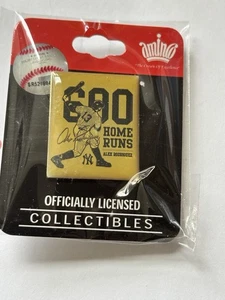 ALEX RODRIGUEZ NEW YORK YANKEES 600TH HOME RUN PIN - Picture 1 of 1