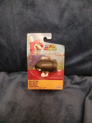 Figura de acción Jakks Pacific Super Mario Captured Bullet Bill Foto 1 de 4