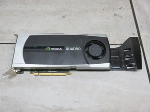 NVIDIA QUADRO 6000 6GB GDDR5 GRAPHICS CARD HP PART NUMBER 612953-001 - Picture 1 of 3