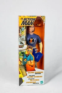 NEW BOXED Hasbro 1998 Action Man Silver Speeder Driver - Picture 1 of 6