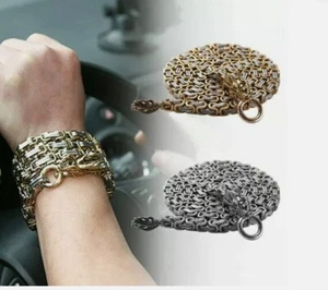 Drachen Stil Armband Selbstverteidigung Peitsche Kette Gold Silber Kiel Martial - Bild 1 von 6