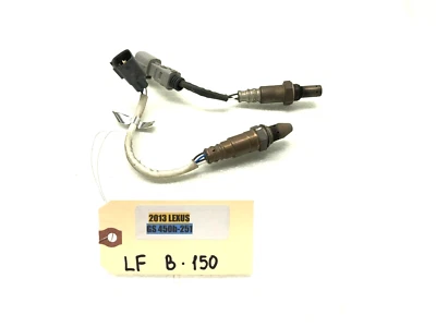 2013-2015 LEXUS GS450H HYBRID 3.6 V6 LEFT DRIVER FRONT O2 OXYGEN SENSORS X2 OEM. - Image 1 of 4