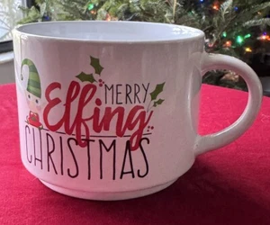 World Market Christmas Elf Merry Effing Coffee Mug - Picture 1 of 3