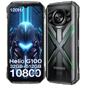 2025 DOOGEE Scyber Pro Android 14 Rugged Phone 32GB+512GB 10800mAh/33W Phone NFC - Picture 1 of 8
