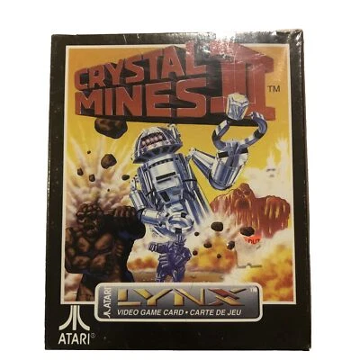 Crystal Mines II (Lynx, 1990) Factory Sealed, New! - Image 1 of 4