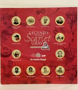 Legends of The Scarlet & Gray Medallion Board - Picture 1 of 11