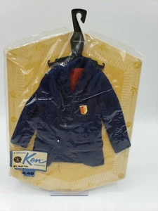 Vintage 1961 Ken Fashion Pak Blue Blazer Jacket Barbie Clothing Clothes - Picture 1 of 8