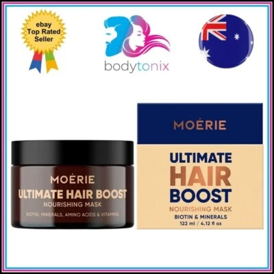 MOERIE ULTIMATE HAIR GROWTH REPAIR MASK Hair Hydrating Conditioning 122ml