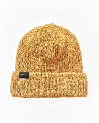 Gorro de punto Rip Curl para hombre ~ Impact Reg dorado - Imagen 1 de 3