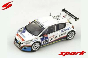 Spark SG108 1/43 PEUGEOT 208 GTI #208 2ND CLASS SP2T 24H NURBURGRING 2013 - Picture 1 of 6
