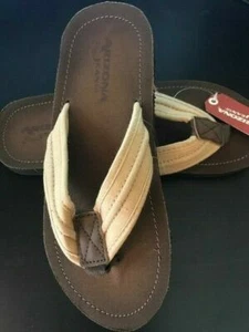 NUEVAS SANDALIAS CHANCLAS ARIZONA JEAN CO. ESTILO VINTAGE BRONCEADO LONA - ENVÍO GRATUITO - Imagen 1 de 5