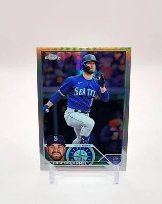 2023 Topps Chrome Update Refractor Cooper Hummel No. USC120 - Image 1 of 2