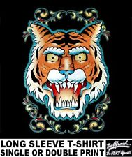 ROARING TIGER TATTOO MARSHAL ARTS STYLE ARTWORK BE AFRAID GOTHIC T-SHIRT XT32