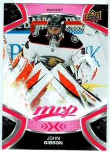 2021-22 Upper Deck MVP Hockey Magenta Parallel John Gibson #d18/100 #206 SP - Bild 1 von 1