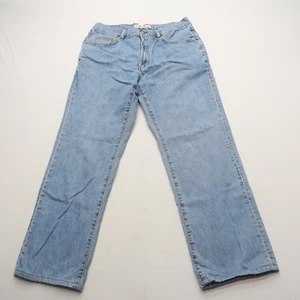 Indigo Palms Mens Classic Fit Jeans Size 36 x 32 Light Wash 100% Cotton (34x30) - Picture 1 of 11