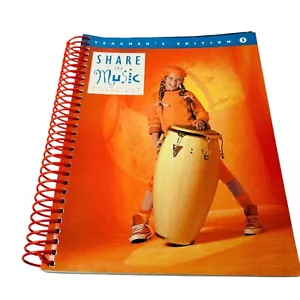 Share the Music Grade 5 Teachers Edition Spiral Bound Book McGraw Hill 1995 - Picture 1 of 7