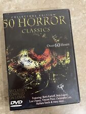 50 Horror Movie Classics 5 DVD Collectors Edition (2005) Emson Pre-owned  60+hrs