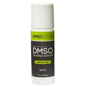 DMSO 3 oz. Roll-on Non-diluted 99.995% Low odor Pharma grade Dimethyl Sulfoxide  - Picture 1 of 6