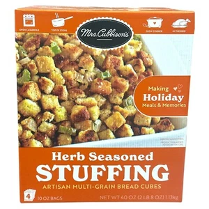Mrs. Cubbison's Herb Seasoned Stuffing Mix, (4) 10 OZ Bags, 40 OZ Total - Picture 1 of 3