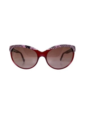nuovo occhiale vintage da sole brand JOHN GALLIANO model JG07 color ROSSO 58/17 - Immagine 1 di 2