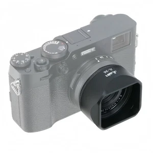 Camera lens hood Compatible with FUJIFILM X100VI/X100V/X70/X100F camera Aluminum - Picture 1 of 11