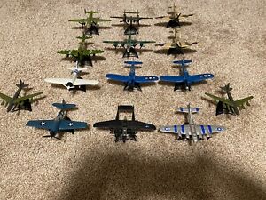 Maisto Diecast WWII and other Airplanes ( Lot Of  14)
