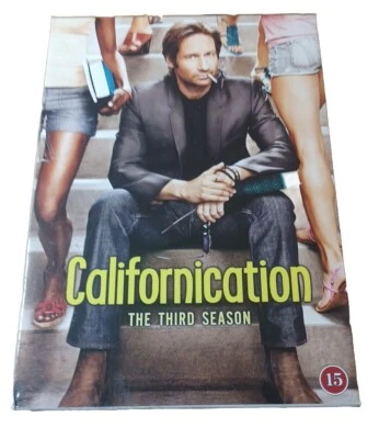CALIFORNICATION SEASON 3 DVD NEW NOT SEALED SWEDISH IMPORT WITH ENGLISH LANGUAGE - Image 1 of 4