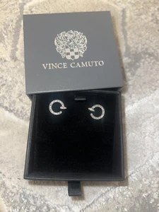Vince Camuto Silver Ayla Earrings Brand New Beautiful Jewelry - Picture 1 of 2