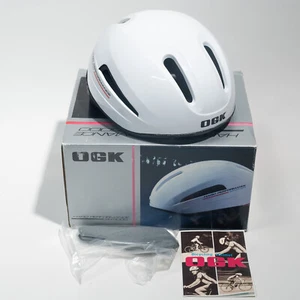 Vintage OGK Cycle Helmet Model Hard Performance SH-5000 White Size - S/M - Picture 1 of 18