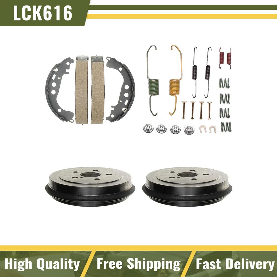 Tambores de freno traseros y zapatas de freno kit de resorte de hardware para Toyota Celica 2005 Foto 1 de 4