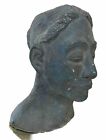 Antique Sculpture Of Woman Death Mask Statue