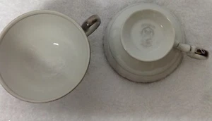 Vintage SILBERSONATE 3639 Japan Harmony House Fine China Teetassen 4er Set - Bild 1 von 4