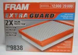 (2) Fram CA9838 Air Filter 08-10 Dodge Challenger 06-10 Dodge Charger - Picture 1 of 4