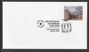 US 5977g Battlefields of Revolution Trenton BWP FDC 2025 - Picture 1 of 1