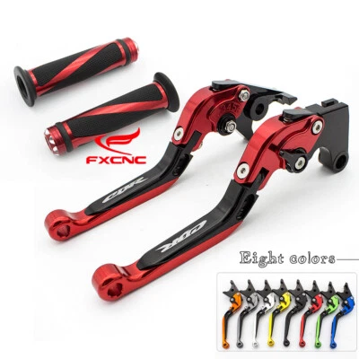 CNC Brake Clutch Levers&Handle Grips For Honda CBR1100XX BLACKBIRD 1997-2006 07 - Image 1 of 4