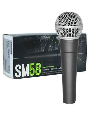 Shure SM58-LC Wired Xlr Dynamic Microphone • 56$
