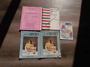 LOTE COLECCIONABLE DE 5 LIBROS DE CROCHET PARA PRINCIPIANTES - Imagen 1 de 1