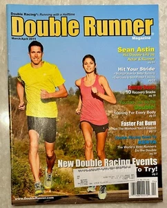 March April 2015 Double Runner Magazine Bob Anderson Sean Astin Runner's World - Picture 1 of 3