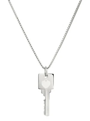 Liebeskind Berlin LJ-0313-N-40 Collana Donna Acciaio Inox IP Argento Nuovo - Immagine 1 di 4